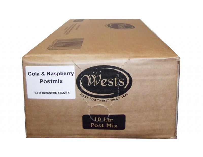 Cola & Raspberry Post Mix 10L – Wests 1876